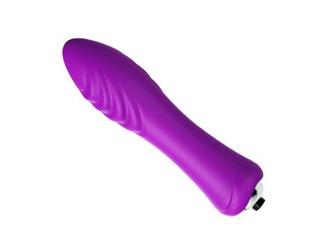 Wibrator bullet B Series Joy fioletowy 9 trybów silikonowy wodoodporny - 5