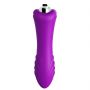 Wibrator bullet B Series Joy fioletowy 9 trybów silikonowy wodoodporny - 2