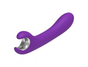 Stymulator łechtaczki Mermaid silikonowy fioletowy USB B Series Joy