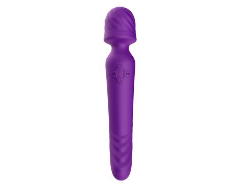 Stymulator łechtaczki Mission fioletowy rozgrzewający silikonowy USB