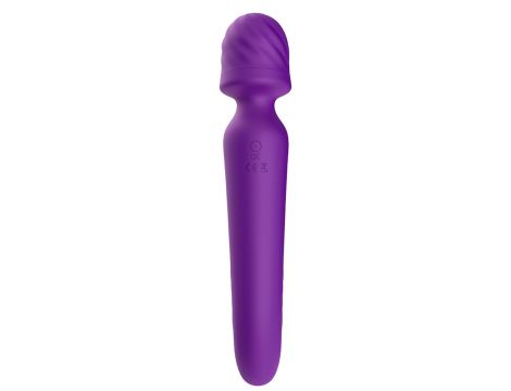 Stymulator łechtaczki Mission fioletowy rozgrzewający silikonowy USB - 2