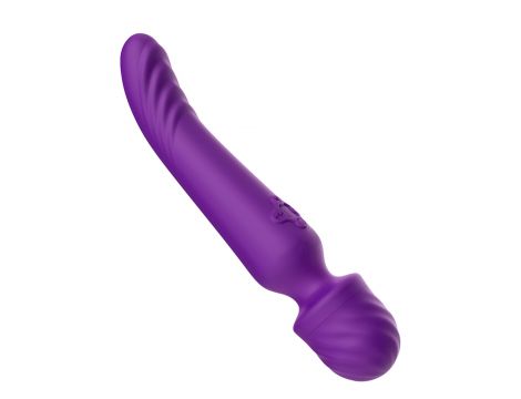Stymulator łechtaczki Mission fioletowy rozgrzewający silikonowy USB - 4
