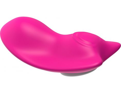Stymulator łechtaczki Catch Joy różowy z klipem do majtek USB - 8