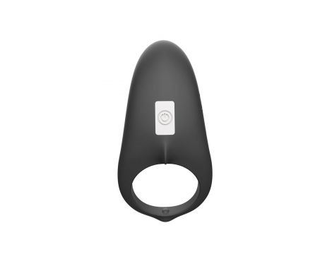 Pierścień erekcyjny wibrujący Shark silikonowy czarny USB wodoodporny