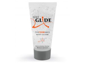 Lubrykant wodny z silikonem Just Glide Performance 20 ml