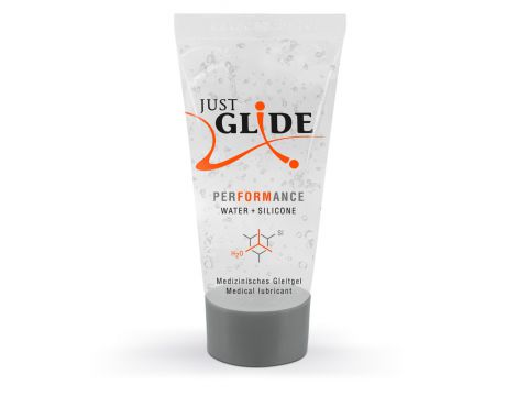Lubrykant wodny z silikonem Just Glide Performance 20 ml