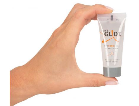 Lubrykant wodny z silikonem Just Glide Performance 20 ml - 3