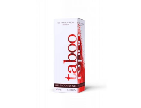 Żel rozgrzewający stymulujący Taboo Male Booster dla mężczyzn 30ml - 3