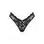 Figi koronkowe Obsessive Alessya czarne XS/S - 8