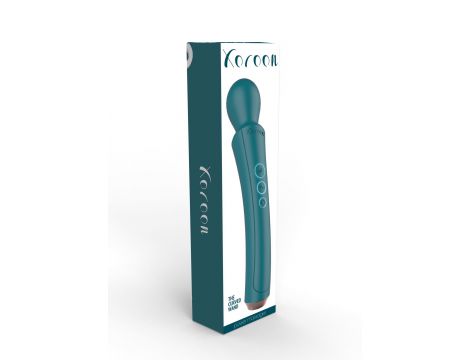 Masażer wibracyjny zakrzywiony XOCOON zielony 27 cm - 2