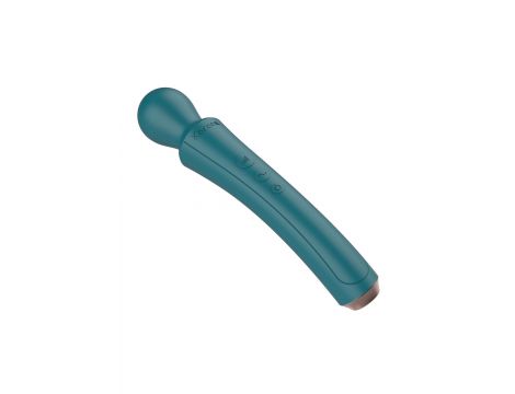 Masażer wibracyjny zakrzywiony XOCOON zielony 27 cm - 3