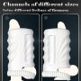 Masturbator waginalny z wibracją B Series Cute biały USB wodoodporny - 8