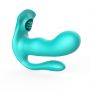 Potrójny stymulator łechtaczki z językiem B Series Cute zielony USB - 2