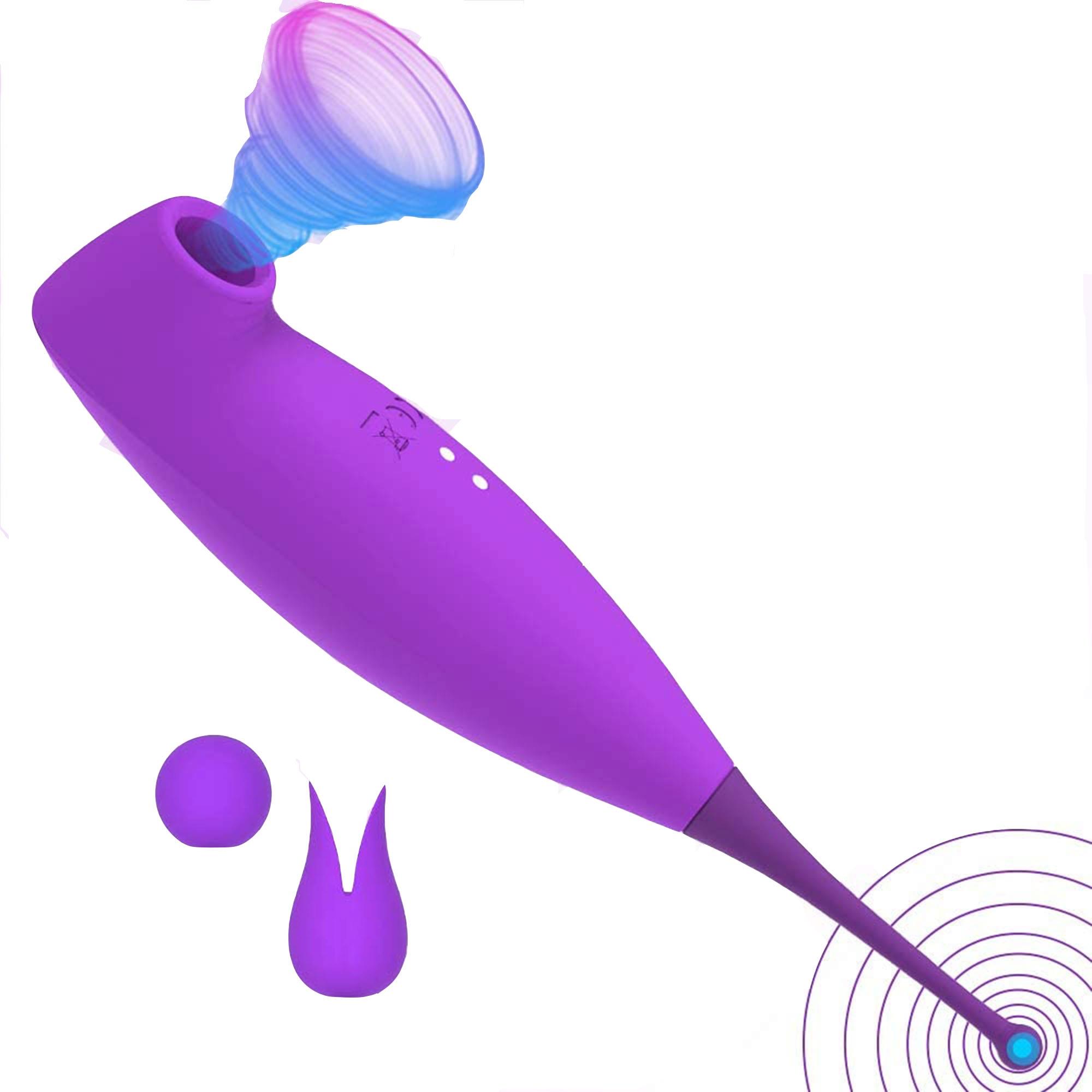 clitoris suction vibration stick purple
