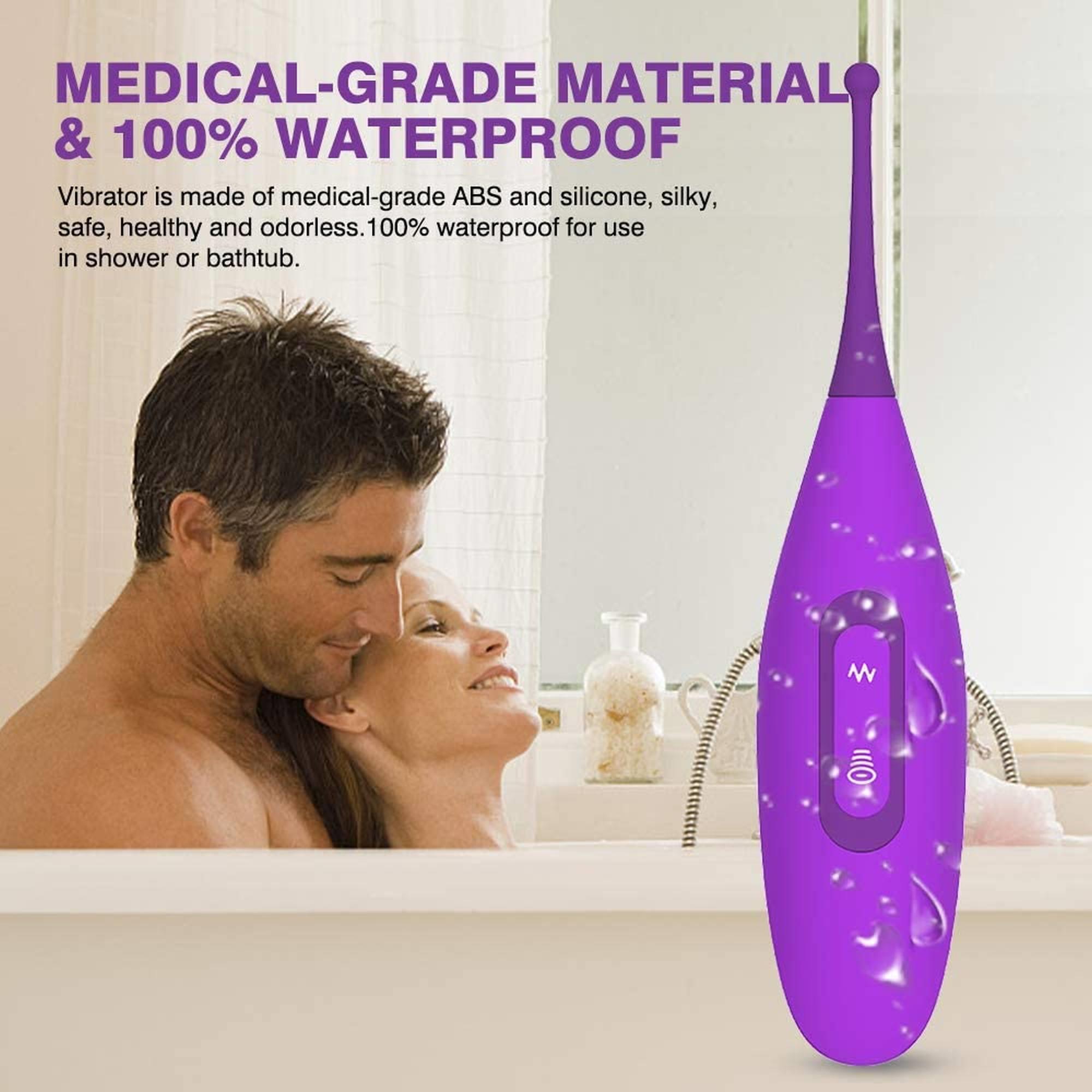 clitoris suction vibration stick purple