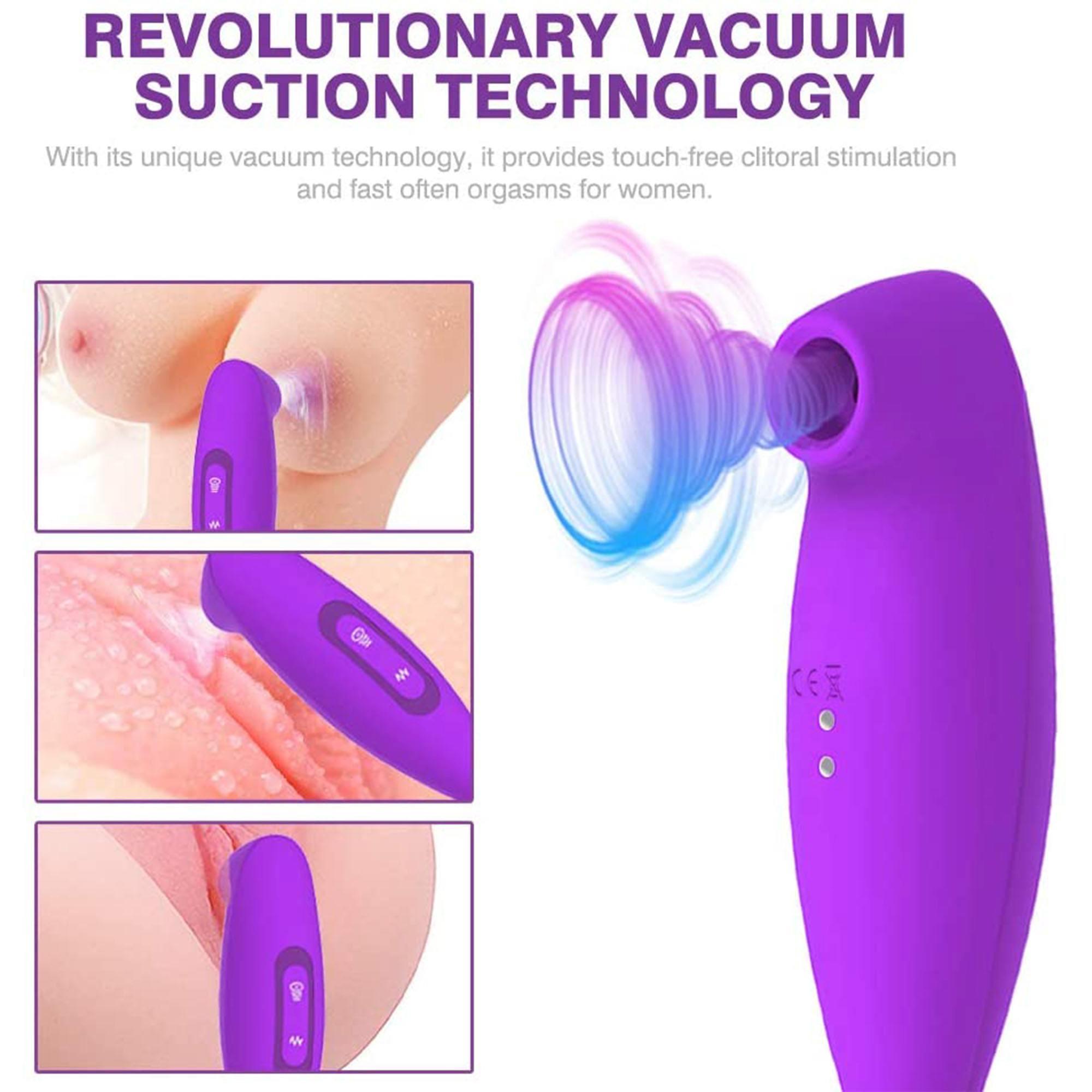 clitoris suction vibration stick purple