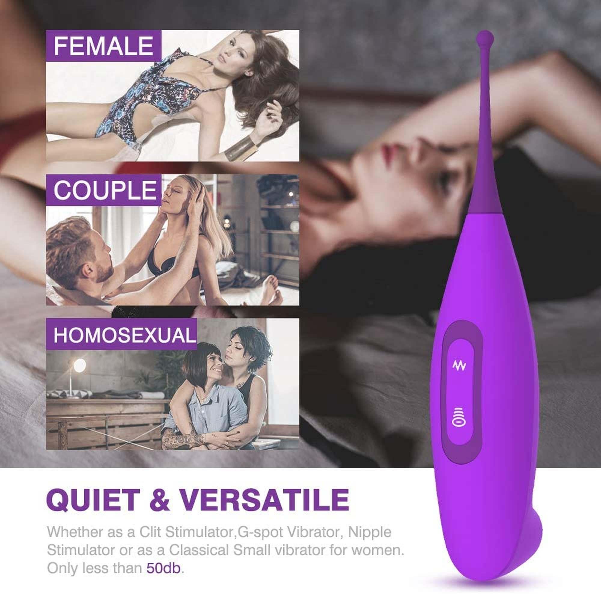 clitoris suction vibration stick purple