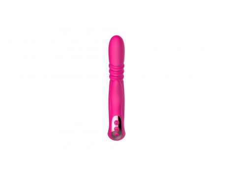 Wibrator punktu G z pchnięciem B Series Cute czerwony USB - 6