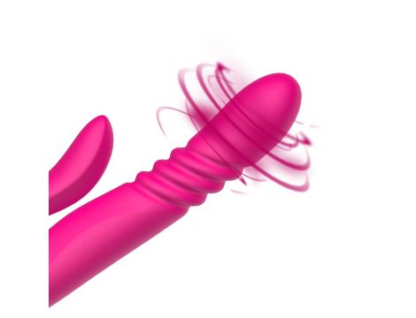 Wibrator punktu G z pchnięciem B Series Cute czerwony USB - 10
