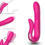 Wibrator punktu G z pchnięciem B Series Cute czerwony USB - 12