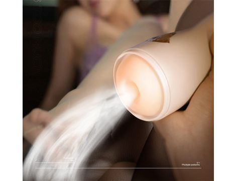 Masturbator Close Friend z 8 wibracjami ssaniem i interaktywnym głosem - 17