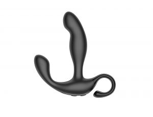 Masażer prostaty Finger Wiggle z pilotem B Series Cute czarny