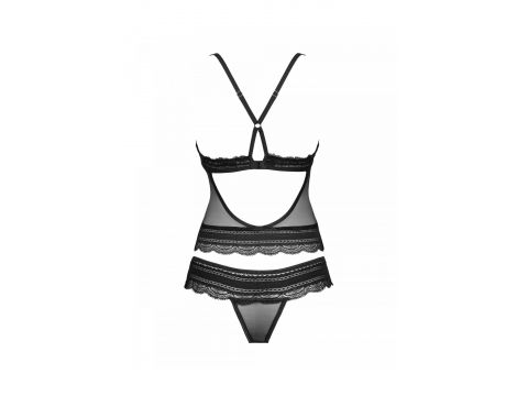 Komplet bielizny Obsessive Ivannes czarny L/XL - 6